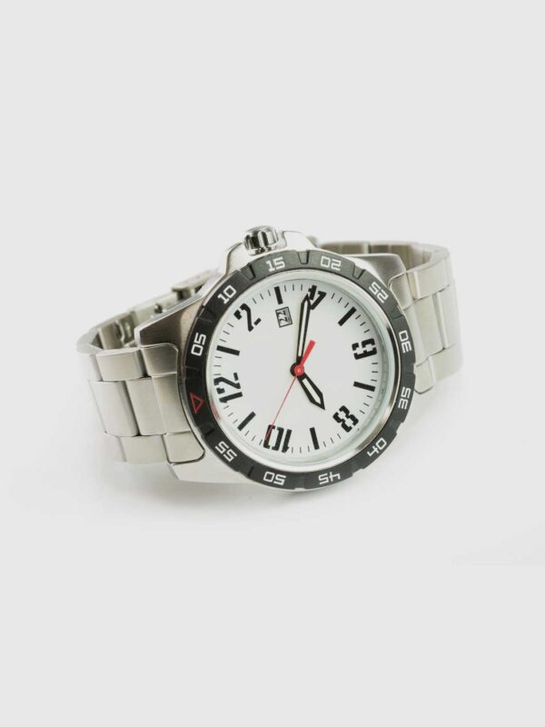 Brushed Steel Watch
